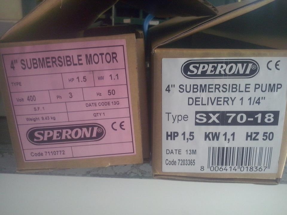 Máy Bơm Speroni CX40-125/3