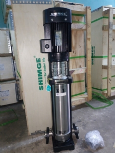 Máy Bơm Trục Đứng Đa Tầng INOX Cánh Nhựa SHIMGE PLD2-9