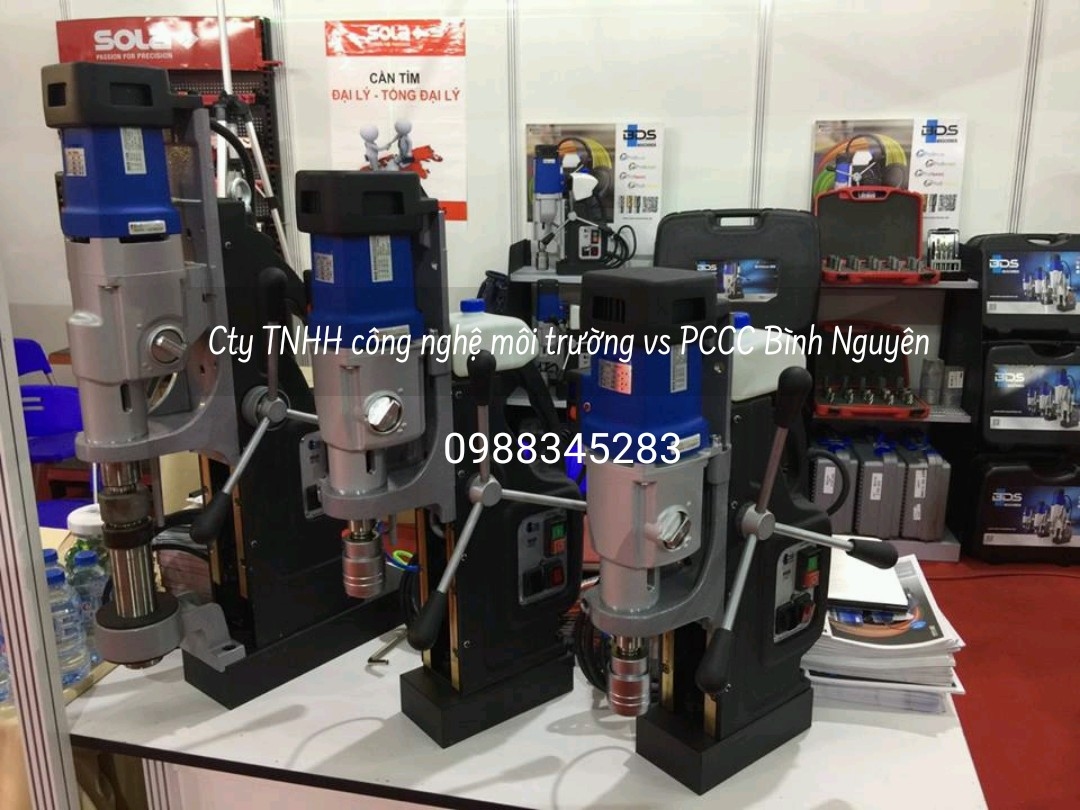 Máy khoan từ + Tạo Ren MAB525