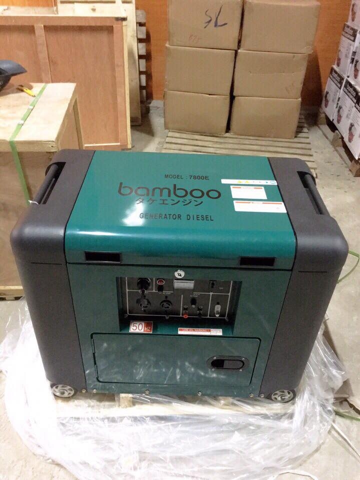 Máy Phát Điện Bamboo Bmb 8800EAT-S