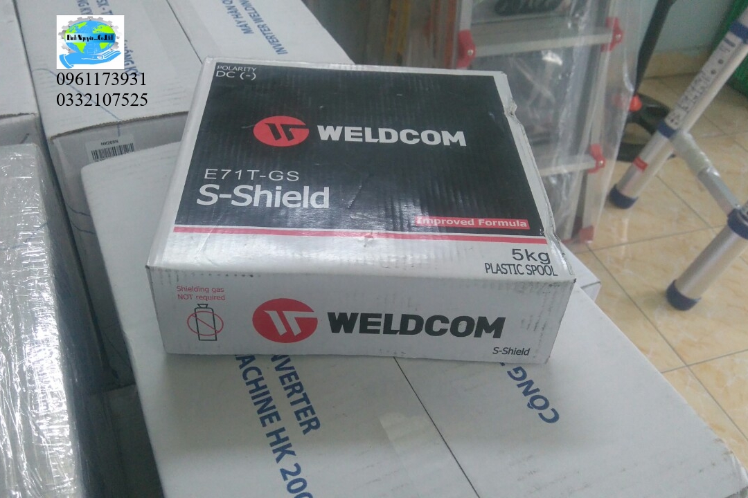 DÂY HÀN LÕI THUỐC E71T-GS WELDCOM
