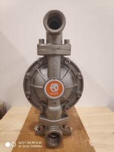 MÁY BƠM MÀNG KHÍ NÉN GODO QBY3-10/15 INOX 304 