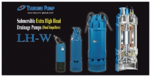 Máy bơm chìm nước thải xây dựng Tsurumi LH837