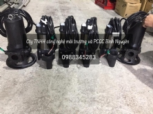 Bơm chìm bùn loãng hố móng Evergush EF-20T 2Hp