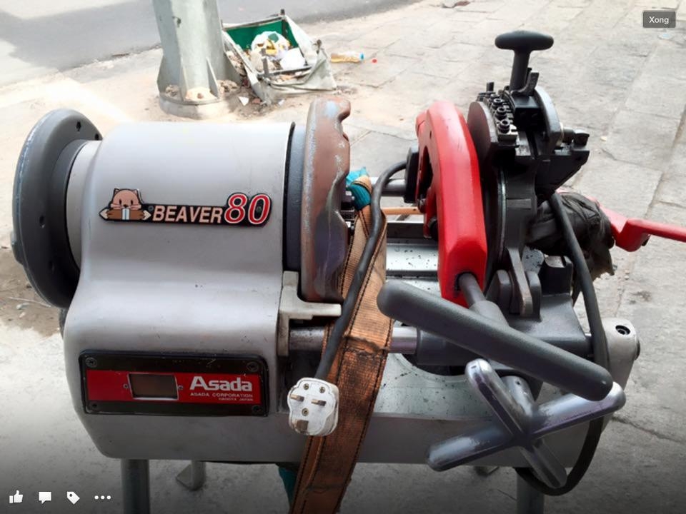 Máy Ren Ống ASADA Beaver 80