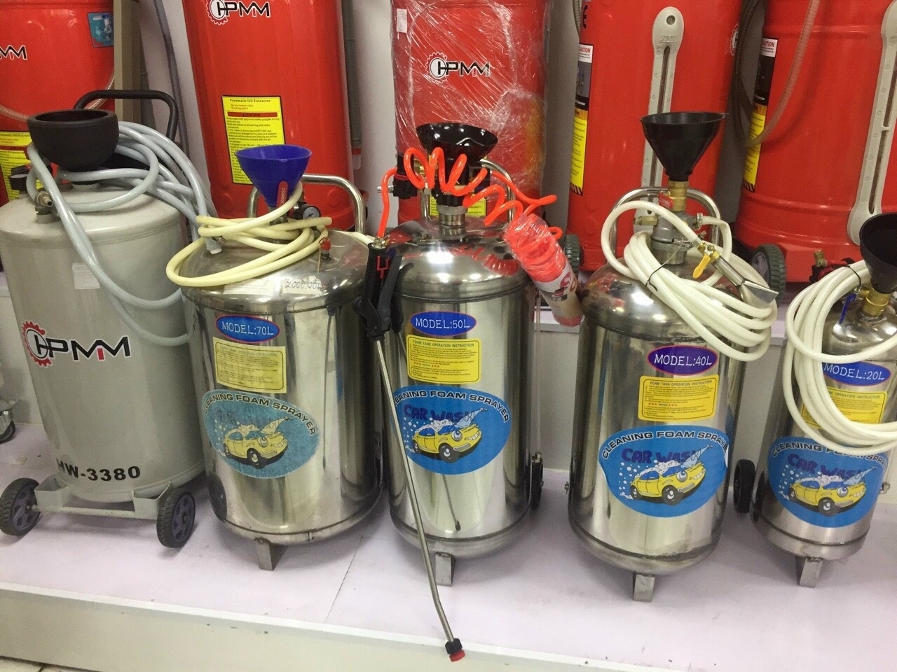 Bình bọt tuyết inox 20L