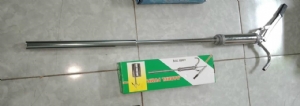 Bơm hoá chất thùng phuy quay tay INOX