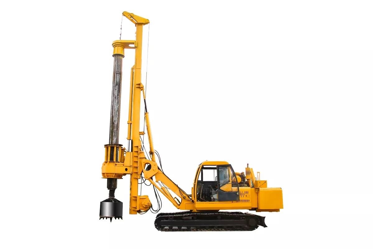 Máy khoan điều khiển cọc quay bánh xích HWDR300