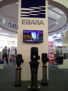 Bơm ly tâm trục đứng nhiều tầng cánh Ebara EVM 18 6F5/5.5