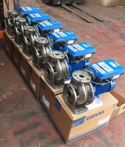 Máy bơm ly tâm trục Inox Ebara 3M 40-200/5.5 7.5HP