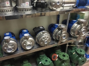 Bơm ly tâm trục ngang đầu INOX 3M 50-125/3.0 4HP
