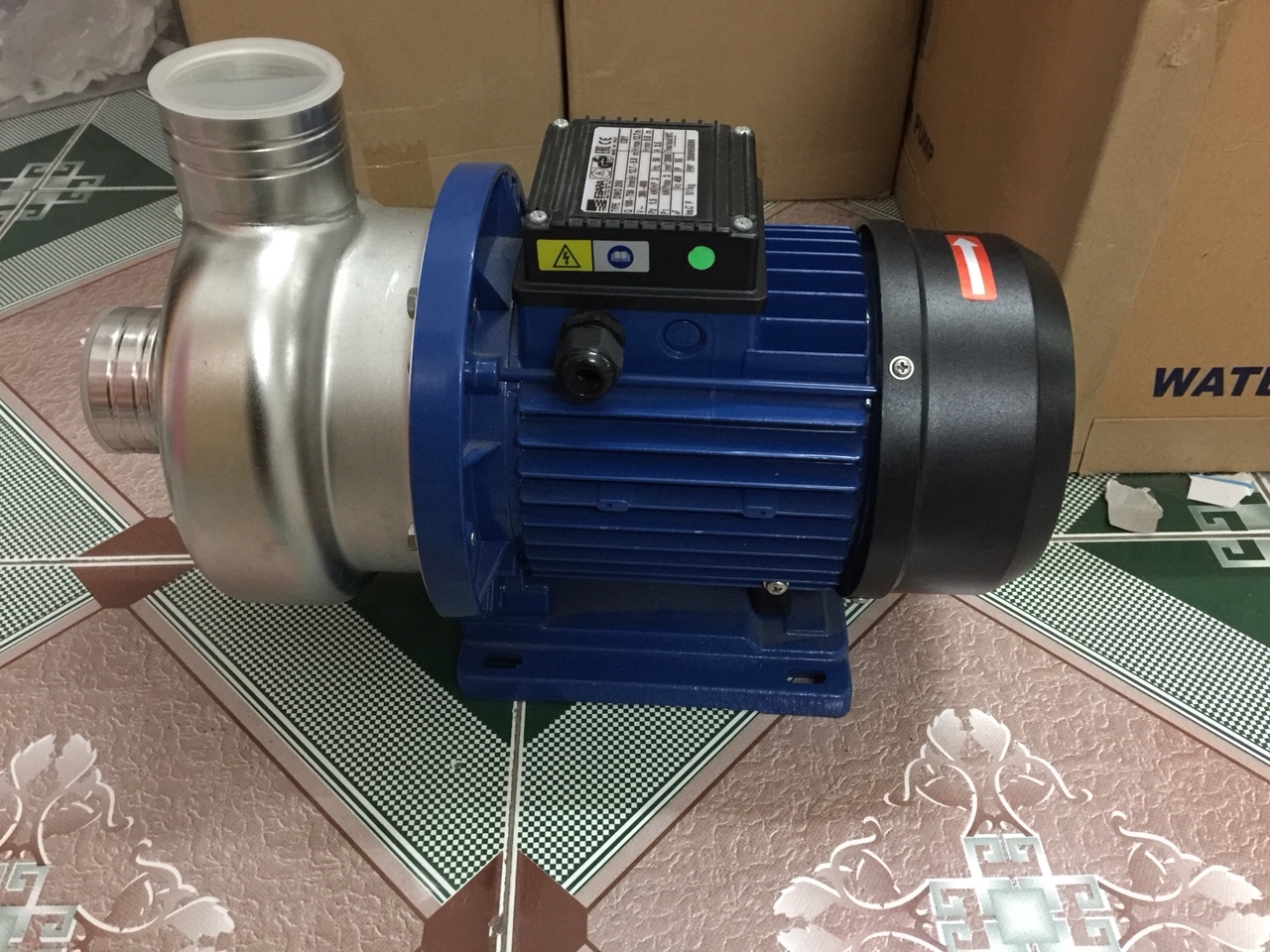 Máy bơm ly tâm đầu inox cánh hở EBARA DWO 200 2HP